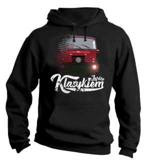 Jeżdżę klasykiem TATRA Auto - bluza męska z kapturem - 4