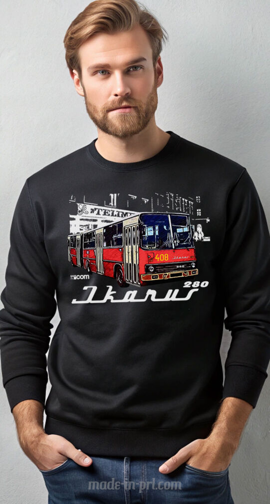 I K A R U S 280  autobus PRLu - bluza męska standard 