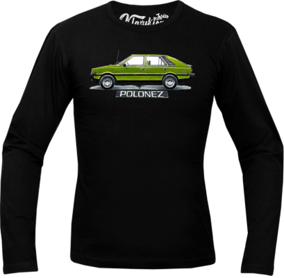 Polonez zielony Klasyczny Bok - longsleeve męski