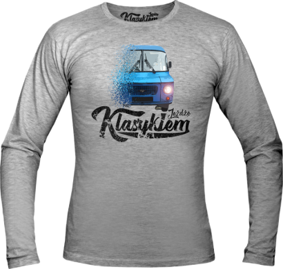 Jeżdżę klasykiem NYSA - longsleeve męski 