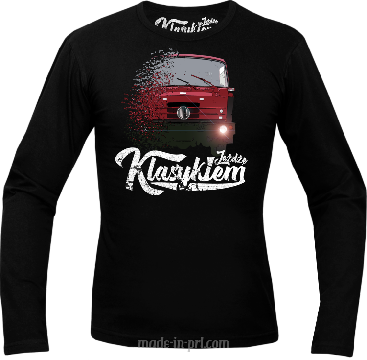 Jeżdżę klasykiem TATRA Auto - longsleeve męski