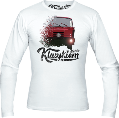 Jeżdżę klasykiem TATRA Auto - longsleeve męski