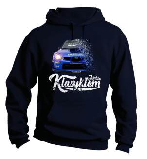 Jeżdżę klasykiem Subaru Impreza WRX - bluza męska z kapturem - 11