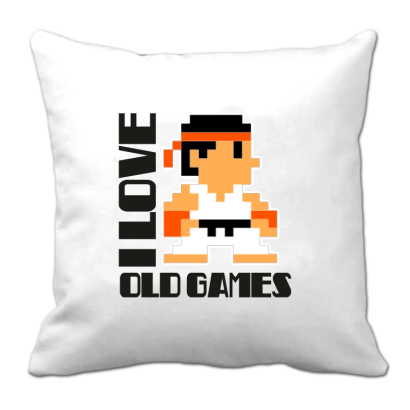 I LOVE OLD GAMES - Poduszka 