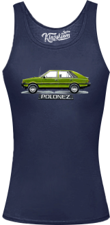 Polonez zielony Klasyczny Bok - top damski granatowy