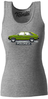 Polonez zielony Klasyczny Bok - top damski melanżowy