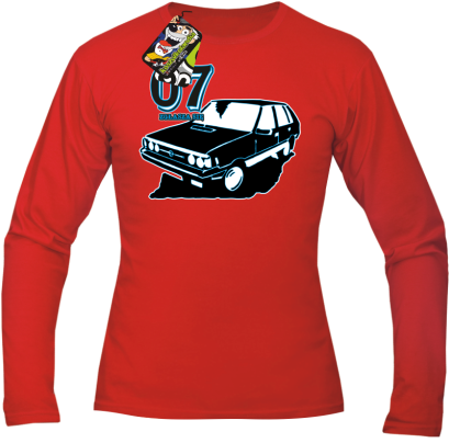 07 zgłasza się Polonez Borewicz Wektor - longsleeve męski
