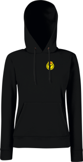 PKS małe logo - bluza damska z kapturem - 13
