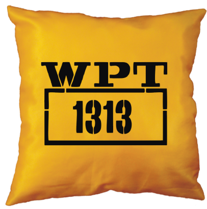 WPT 1313 - poduszka żółto-czarna dla taksówkarza ;o)