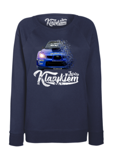 Jeżdżę klasykiem Subaru Impreza WRX - bluza damska standard - 10