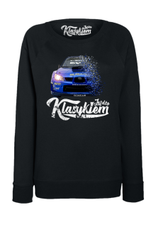Jeżdżę klasykiem Subaru Impreza WRX - bluza damska standard - 13
