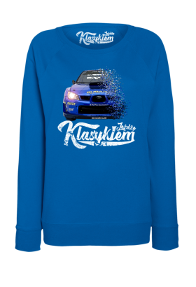 Jeżdżę klasykiem Subaru Impreza WRX - bluza damska standard