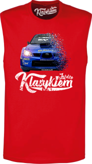 Jeżdżę klasykiem Subaru Impreza WRX - top męski bezrękawnik - 5