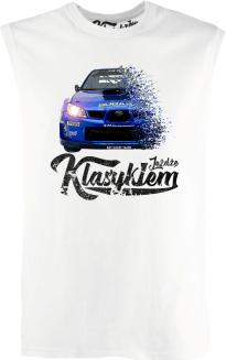 Jeżdżę klasykiem Subaru Impreza WRX - top męski bezrękawnik - 3
