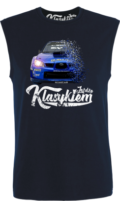 Jeżdżę klasykiem Subaru Impreza WRX - top męski bezrękawnik