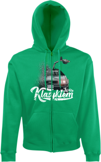 Jeżdżę klasykiem DMC DeLorean - bluza męska kaptur na zamek - 4