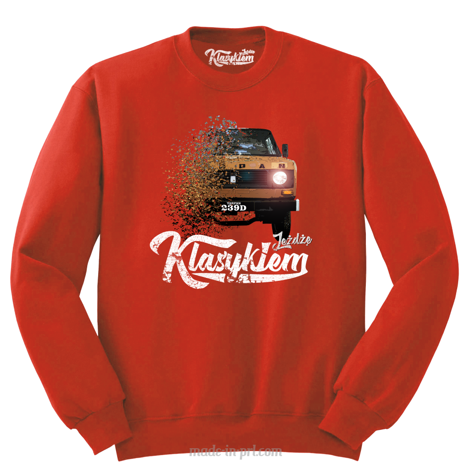 Jeżdżę klasykiem TARPAN - bluza męska standard 5