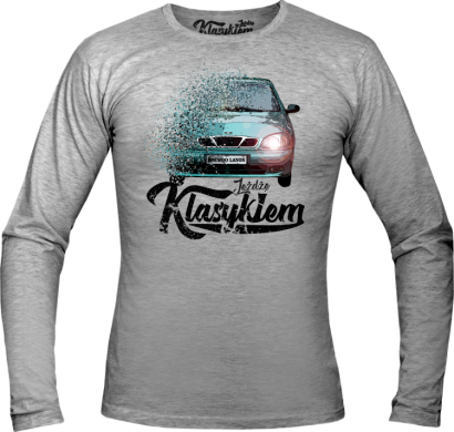 Jeżdżę Klasykiem DAEWOO LANOS -  longsleeve męski