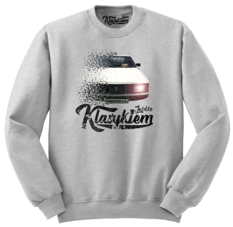 Jeżdżę klasykiem Moskvich 2141 -  bluza męska standard melanż 