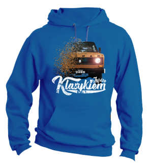 Jeżdżę klasykiem Tarpan 239D - bluza męska z kapturem - 14