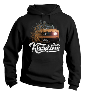 Jeżdżę klasykiem Tarpan 239D - bluza męska z kapturem - 3