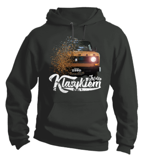 Jeżdżę klasykiem Tarpan 239D - bluza męska z kapturem - 7
