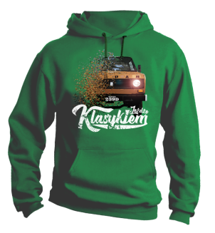 Jeżdżę klasykiem Tarpan 239D - bluza męska z kapturem - 9