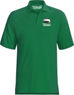 Jeżdżę klasykiem Moskvich 2141 - koszulka polo męska zielona
