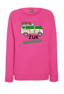 Żuk Ogrodnik Wektor - bluza damska standard fuksjowa