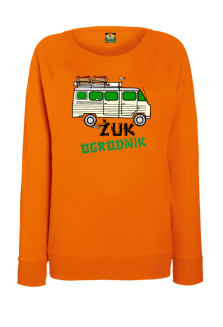 Żuk Ogrodnik Wektor - bluza damska standard pomarańczowa