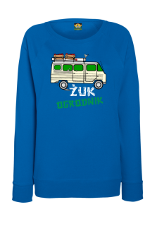 Żuk Ogrodnik Wektor - bluza damska standard niebieska