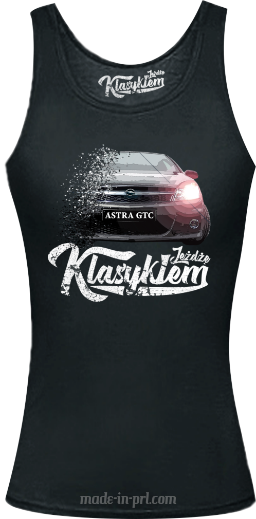 Jeżdżę Klasykiem OPEL Astra GTC - top damski czarny