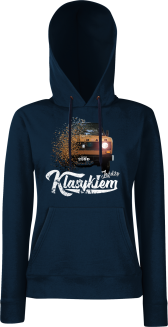 Jeżdżę klasykiem TARPAN - bluza damska z kapturem - 8