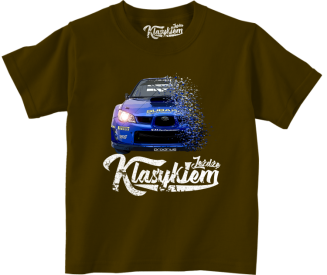 Jeżdżę klasykiem Subaru Impreza WRX - koszulka dziecięca - 3