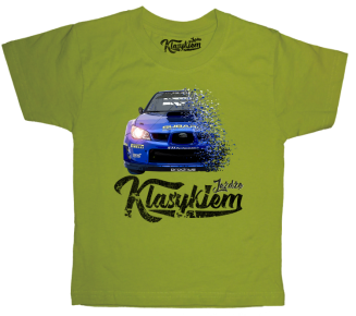 Jeżdżę klasykiem Subaru Impreza WRX - koszulka dziecięca - 4