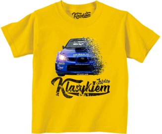 Jeżdżę klasykiem Subaru Impreza WRX - koszulka dziecięca - 5