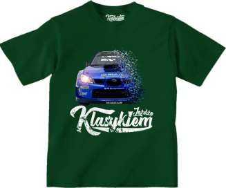 Jeżdżę klasykiem Subaru Impreza WRX - koszulka dziecięca - 8
