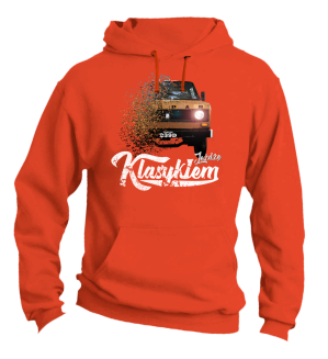Jeżdżę klasykiem TARPAN - bluza męska z kapturem - 3