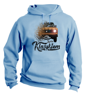 Jeżdżę klasykiem TARPAN - bluza męska z kapturem - 9