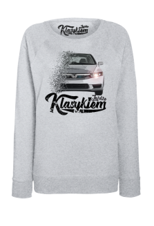 Jeżdżę klasykiem Honda Accord - bluza damska standard melanżowa