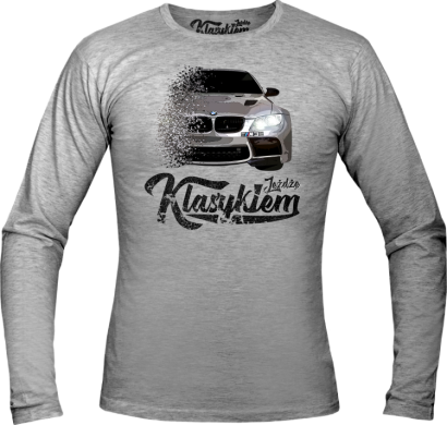 Jeżdżę klasykiem BMW M3 -  longsleeve męski