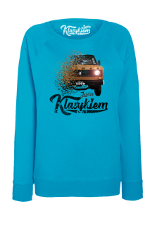 Jeżdżę klasykiem TARPAN - bluza damska standard  - 5