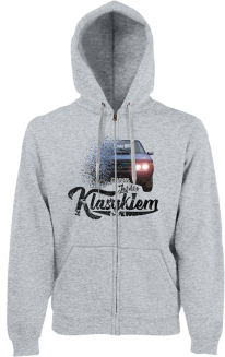 Jeżdżę klasykiem POLONEZ BOREWICZ - bluza męska kaptur na zamek - 2