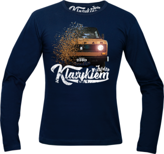Jeżdżę klasykiem Tarpan 239D - longsleeve męski - 7