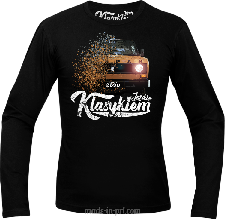 Jeżdżę klasykiem Tarpan 239D - longsleeve męski