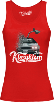 Jeżdżę klasykiem DMC DeLorean - top damski - 2