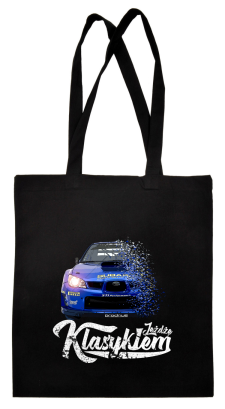 Jeżdżę klasykiem Subaru Impreza WRX - torba zakupowa bawełniana