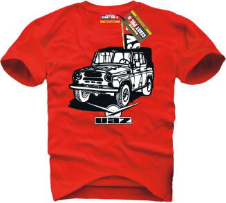 Uaz - koszulka męska - 4