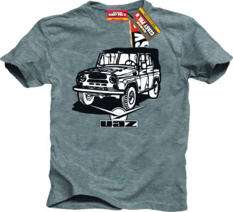 Uaz - koszulka męska - 5