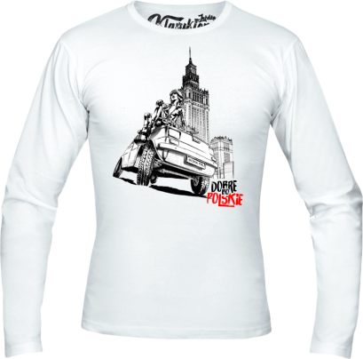 Maluch Gangsta Dobre bo Polskie - longsleeve męski